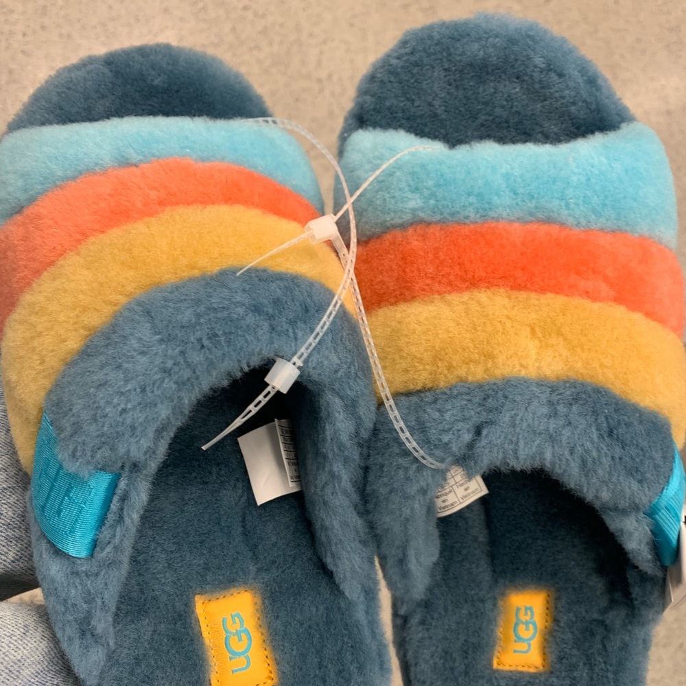 NEW UGG men’s or women’s slippers FLUFF YOU